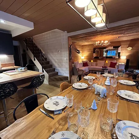 Grand Contemporain 10 Pers, Proche Pistes Et Centre, Ascenseur Et Wifi Inclus - Fr-1-180-636 * Les Allues